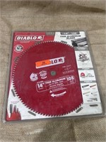 diablo 14" 108 tooth saw blade