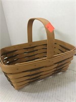 Longaberger basket. 10x6.5x4in