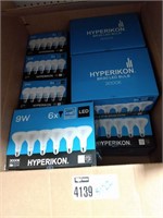 Case of hyperikon led bulbs