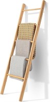 Afooga 5 Ft Wooden Blanket Ladder - Quilt Ladder