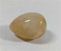 Hand Carved Polished Stone Egg