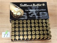 10mm Auto 180gr Sellier & Bellot Rnds 50ct