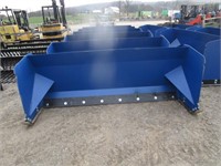 New/Unused 8' QT Universal Material/Snow Pusher