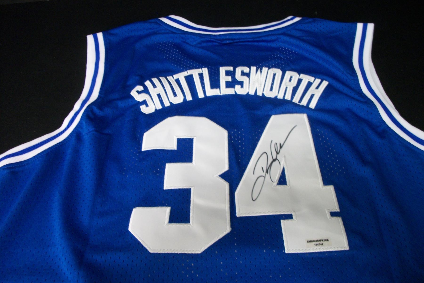 RAY ALLEN SIGNED SHUTTLESWORTH JERSEY COA