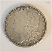 1902 - "O" Silver "Morgan" Dollar