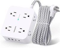 Surge Protector Power Strip - 8 Outlets with 4