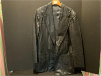 Vintage Richards Leather Jacket Western Cut