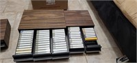 Group of cassettes plus cases