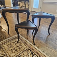 Pulaski Furniture Triangular Wood Nesting Tables