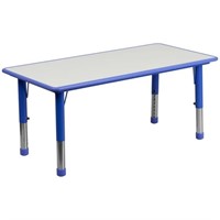 3 23.625"Wx 47.25"L Rectangular Plastic Table Tops
