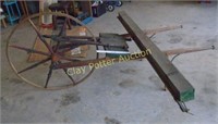 Primitive Antique Horse Drawn Seeder