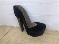 High Heel Style Upholstered Chair