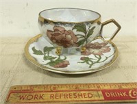 FOOTED CUP AND SAUCER