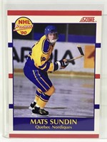 1990 Score Prospect Mats Sundin #398