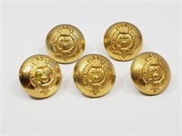 Gaunt Brass Royal Grenadier Buttons Lot