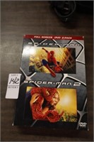 SPIDER MAN  2 DVDS