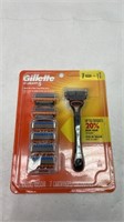 New Gillette razor fusion 5