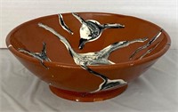 Vintage Redware Bowl