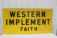 Western Implement Faith -SST-6'x3'
