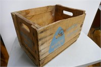 Wishing Well Wood Crate 12"x17 1/2"x12"