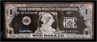 4 troy oz 1998 $1 silver proof