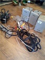Panasonic speakers and miscellaneous wires
