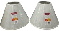 Pair of Better Homes Empire Lamp Shades