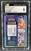 2020 Contenders Justin Verlander CGC 9