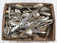 Flat of Rougher Flatware