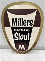 Original MILLERS TOOHEYS Masonite Pub Sign