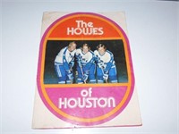 Rare Howe Brothers Signed Hockey Poster