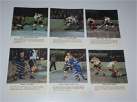 6 1964 Toronto Star Hockey Stars in Action