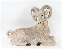 Large Composite Sculpture of Bighorn Ram