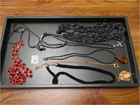 Tray of Misc Costume Jewelry