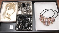 Tray of Misc Costume Jewelry