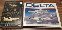 (2) Delta Airline Books