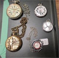 Group of Modern Pocket Watches & Pendant Watch