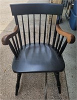 Nichols & Stone Co. Captain's chair.