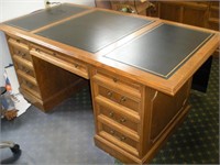 Oak Desk  72x36x31 inches