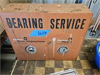 Small Bearing Service Cabinet and Contents (shop)