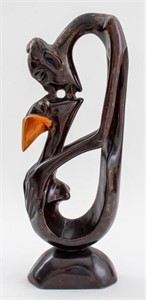 African Figurative Wood Sculpture 20th C.