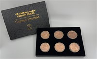 American Indian Series Copper Rounds