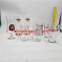 Assorted Beer Glasses (8)