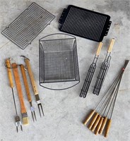 Box of grilling tools