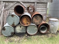 Approx. 12 Barrels - Different sizes, some