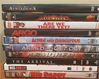 10 Lightly Used DVD's