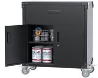 Aobabo Metal Storage Cabinet with Wheels - UNUSED