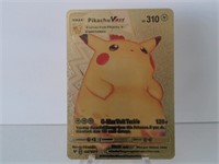 Pokemon Card Rare Gold Pikachu Vmax