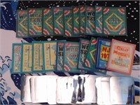 1991 Score Holographic World Series Trivia Cards