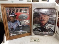 Framed Dale Earnhardt pictures